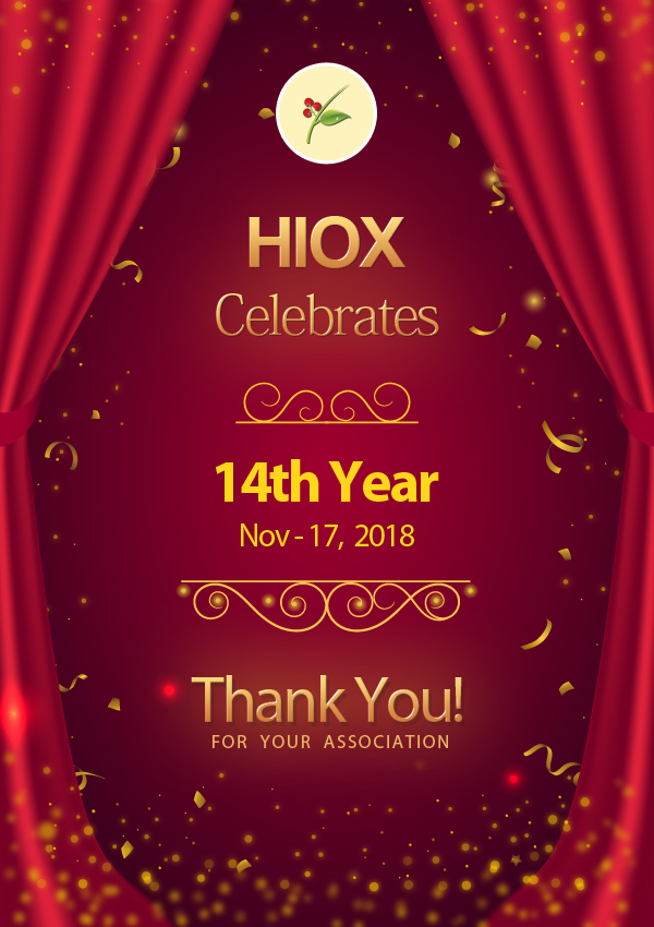 Hiox 14th Anniversary Celebration